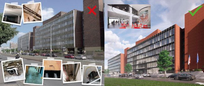 Radnice Prahy 10 – současnost a plán